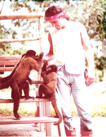 Peter Sheridan - Semester abroad through Ohio University, Isla de Anaconda, Ecuador 1990